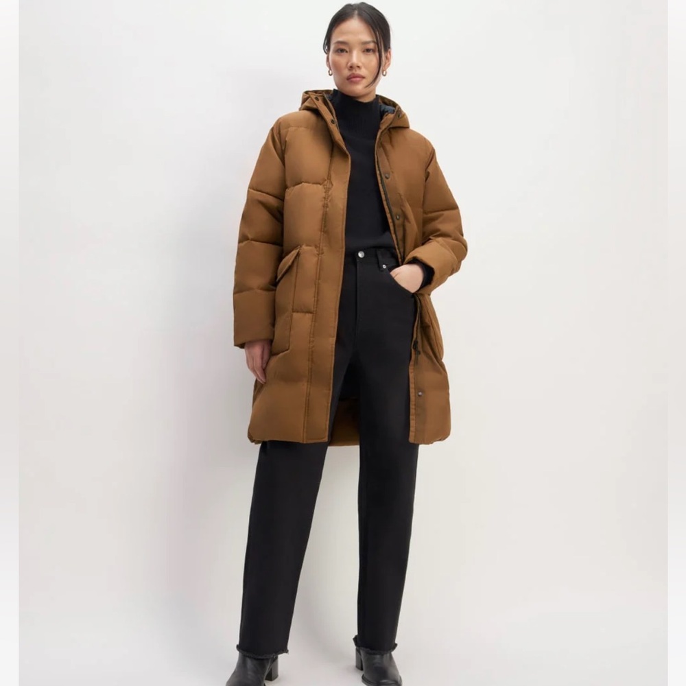 Everlane Brown Puffer Jacket